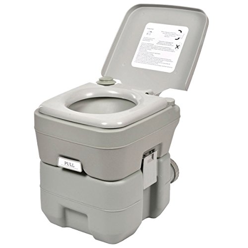 5 Gallon 20L Portable Toilet Flush Travel Camping Outdoor Indoor Commode Potty Camp Gear For 69.85