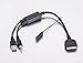 Audio Music Charging Cable Adapter OEM USB AUX for BMW iDRIVE to iPod iPhone iPad