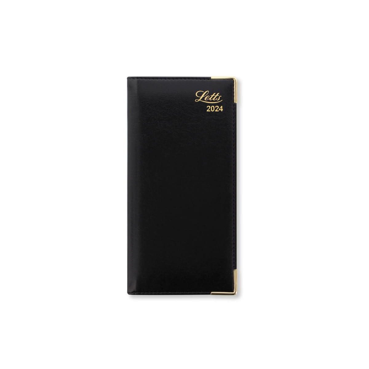 Letts Lexicon Slim 2024 week to view diary with appointments - black