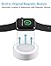 CulaLuva Magnetic Wireless Charger Cable Pad Stand for with Apple Watch Series 3 2 1 All 38mm 42mm