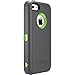 Otterbox Defender Series Case and Holster for Apple iPhone 5C - Cucumber (Apple Green/Slate Gray) (Certified Refurbished) ***iPhone 5C ONLY***
