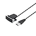 Hagibis Fitbit Alta HR Charger with Reset Button Replacement Charging Cable with Reversible Plug USB Connector for Fitbit Alta HR (2 Pcs)-Not for Fitbit Alta