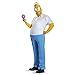 Disguise Men's Homer Deluxe Adult Costume, Multi, XX-Large