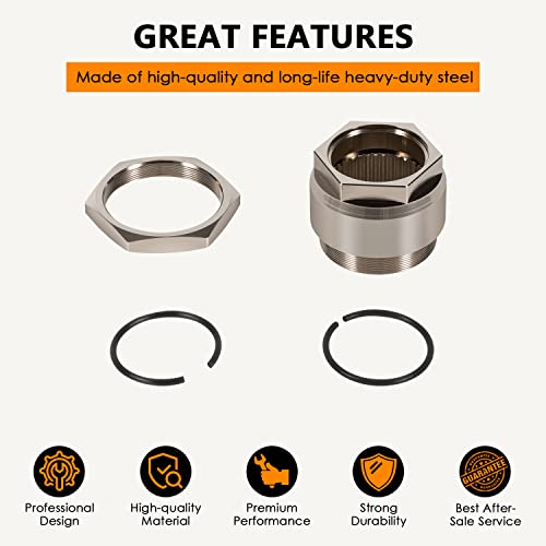 M MATI Rear Axle Lock Jam Nut For Honda ATVs & ATCs - TRX300EX, 400EX, 250X, 450R, ATC250R, 350X