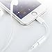 Headphone Adaptor for iPhone Adaptor to 3.5mm Converter Earphone Adaptor for iPhone 7/7 Plus Accessories Headphone Cable Splitter Audio Jack Headphone Cable Earbud Adapter Support iOS12