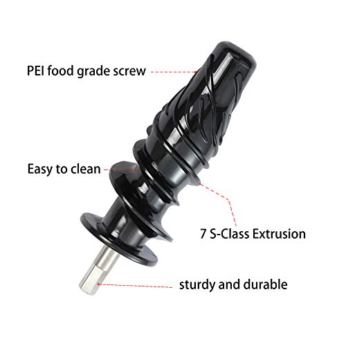 Jucer Auger with Juicing Screen for Omega juicers 8003, 8004, 8005