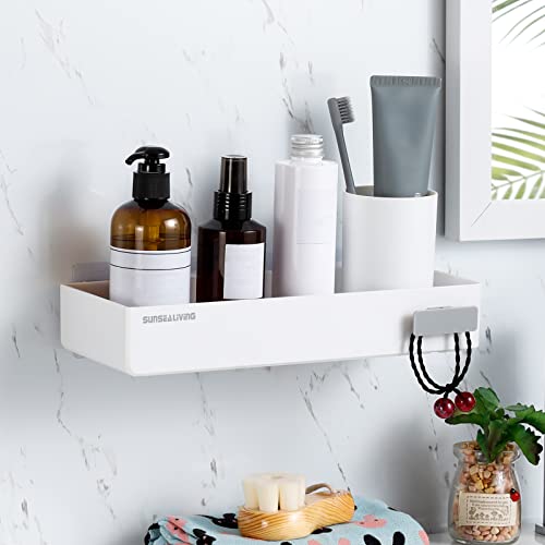 Shower Caddy Bathroom Organizer Drill Free Removable Adhesive Shelf