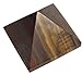uGems Tiger Eye Pyramid Carved Stone Rock 1/4 Inch