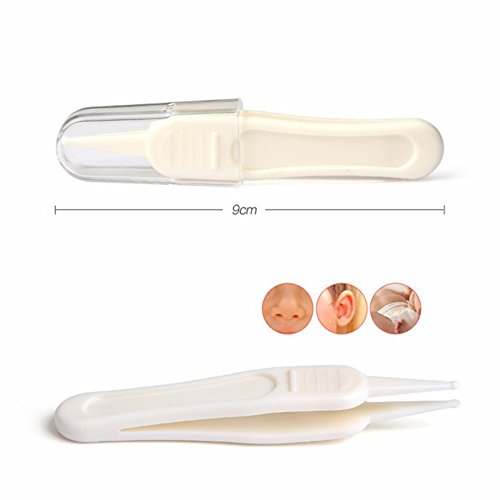 Aiber Baby Nose Cleaning Tweezers Nipper Plier Pack of 2 - Thumbnail 2