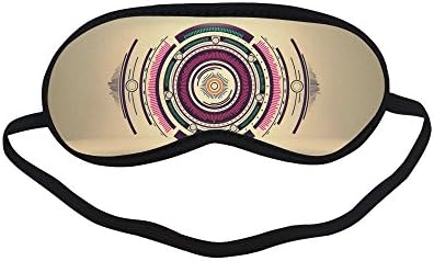 Geometric Circles Customized Sleeping Eyes Masks/Eyeshade/Blindfold Relax Sleep