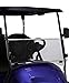 Club Car Precedent Clear Fold Down Impact Resistant Windshield for CC Precedent Golf Cart INSTALLS in Minutes!