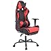 BestMassage Office Chair Gaming Chair Ergonomic Swivel Chair High Back Racing Chair, with Footrest, Lumbar Support and Headrest