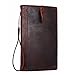 Genuine Oil Leather Case for Samsung Galaxy Note 3 Book Wallet Handmade Id Cards Slots Retro Brown Stylish DavisCase®