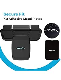 [Intro Precio] APPS2CAR Ultimate Soporte Magnético para reproductor de CD teléfono universal es compatible W dispositivos Android + iOS + todos los reproductores de CD de coche, superior Gripping imanes de potencia gracias a seis.
