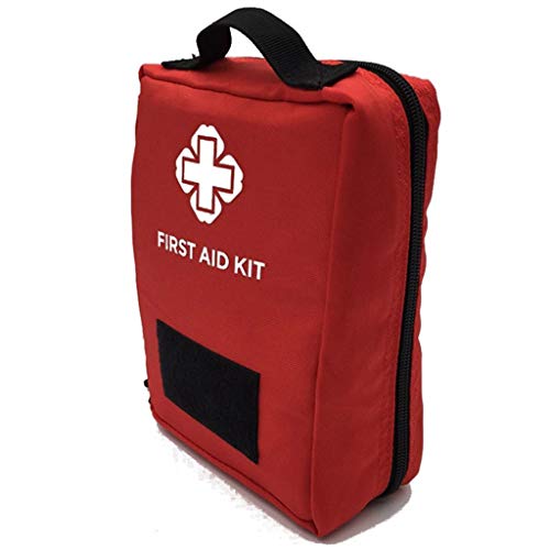 MXueei Emergency Kits Outdoor Multi-Function Travel Medical Bag, First Aid Kit Storage Bags Attachment Waist Pack (Color : Red)