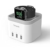 Simpeak 4-port USB Charging Dock Station - White