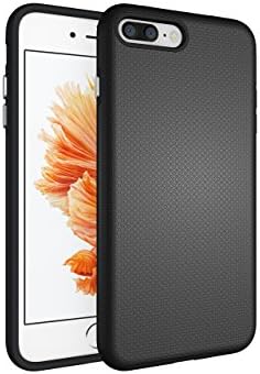 iPhone 7 Plus Case, MOPRO [Heavy Duty Strength] Flexible Durability, Durable Anti-Slip, TPU Defensive Case for Apple iPhone 7 Plus - Black