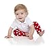 juDanzy 3 Pair Baby Boy And Girl Leg Warmers stripes, Polka Dot, Rainbow