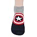 Socksense Superhero Mens Series Original Socks (Half_5pairs), One Size (10 - 12.5)