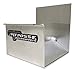 Pit Posse 463 Cord Hose Hanger Organizer for Enclosed Race Trailer Garage Shop - Made in USA - Aluminum Wall Holder Hook Storage Shelf 4.5 x 5 x 5-5 Year Warranty (Silver)