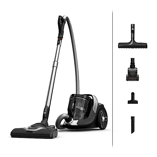 Rowenta Green Force Cyclonic Effitech Animal, Bodenstaubsauger ohne Beutel, 500 W, 2,5 Liter XXL Fassungsvermögen, besonders geräuscharm mit 66 Dezibe