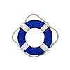 Handcrafted-Nautical-Decor-Vibrant-Blue-Lifering-with-White-Bands Handcrafted-Nautical-Decor-Vibrant-Blue-Lifering-with-White-Bands