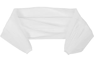 KALLORY Ivory Mesh Detachable Bridal Dress Sleeves Strapless Wedding Dress Arm Covers Delicate Accessories