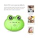 Kids Camera Toys for Boys,Gifts Rechargeable Shockproof Cute Cartoon Frog Design Mini Camera for Girls Anti-Shake Children digital Video Camera with Games DIY Video Effects Indoor Outdoor