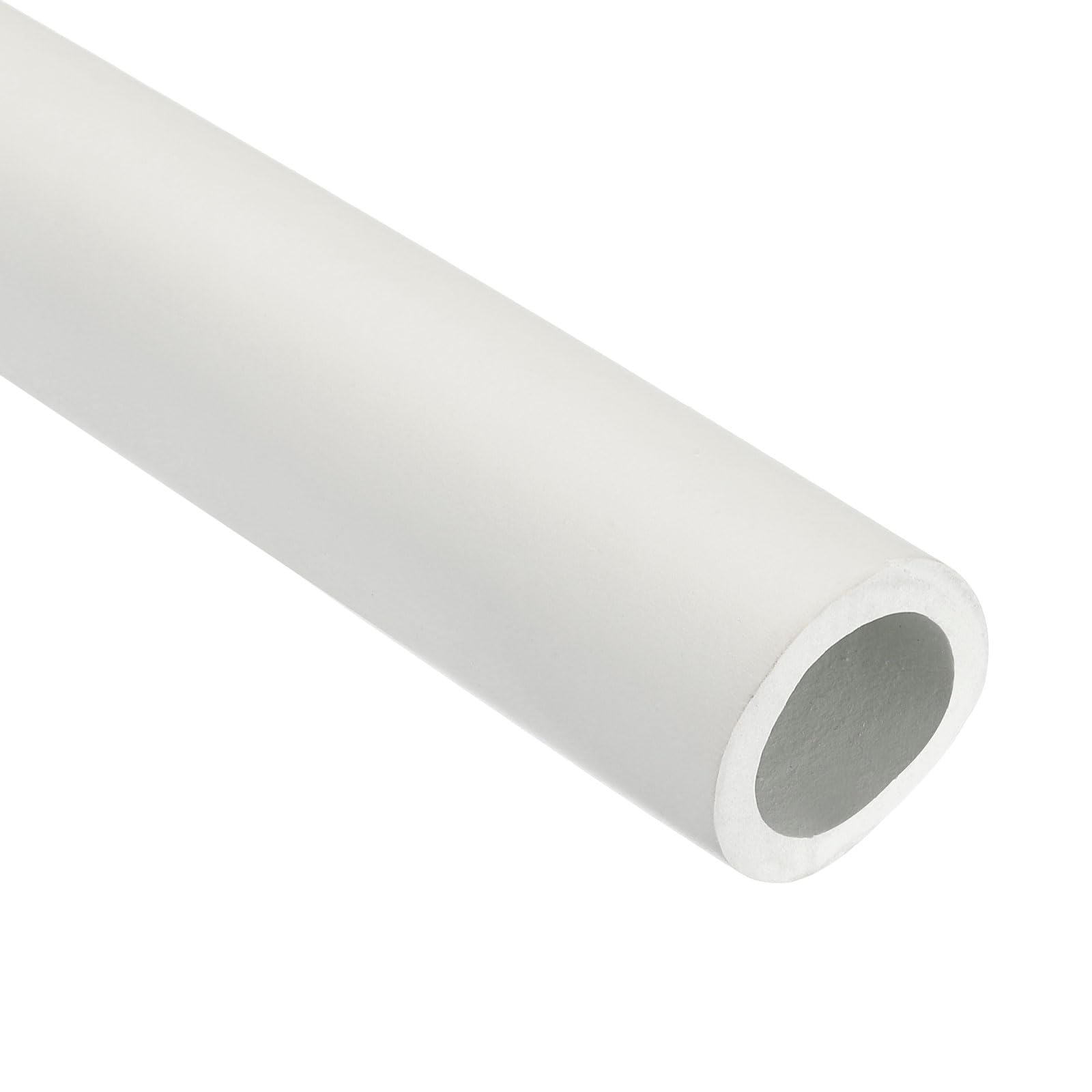 Rebower 25mm ID Pipe Insulation Tubing 5mm Thick Heat Preservation Foam Tube, [for Plumbing Freeze Protection Exercise Handle] - 35mm OD/3ft/White