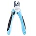 Mockins Professional Dog Nail Clippers and Nail File with Ergonomic Handles and Circular Blade for Safe and Easy Use - Blue | Dog Supplies & Pet Gentle
