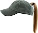 KBETHOS PONY-001 DGY Ponytail Messy High Bun Headwear Adjustable Cotton Trucker Mesh Hat Baseball Cap