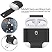 Headphones Accessories Case Earbuds Protective case Anti-Lost Strap Ear Hooks Keychain Silicone Holder Headphone Accessories Storage Travel Bag Compatible with Airpodthumb 2