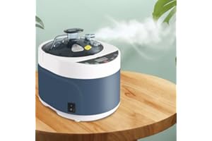 TaTalife 4L Sauna Steamer, Portable Steam Generator, 1500W Large Stainless Steel Pot Generator, Home SPA Fumigation Steam Machine with Touch Button, Timer Display and Remote Control