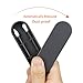 Cotton Swabs 2 Pack Portable Silicone Swab Cleanable Double-Tipped Ear Cleaning Cosmetic Cotton Buds Sticks Travel Makeup