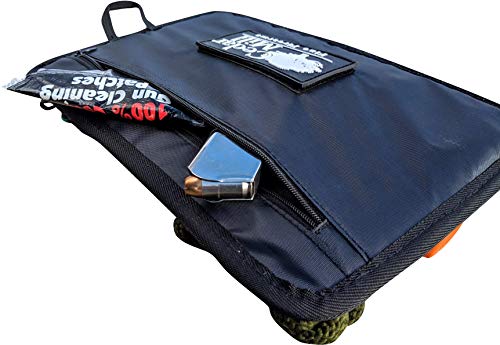 MyMOLLE Elastic Webbing Travel Kit Grid Organizer Accessories EDC First-Aid Supplies Emergency Survival Self Defense Weapon Gun Cleaning Hunting Gear Break-away Tactical Military Pouch Gift Father Men