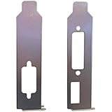 REAMTOP Low Profile / Half Height Bracket HDMI + DVI + VGA for ATI Nvidia Video Graphics Card