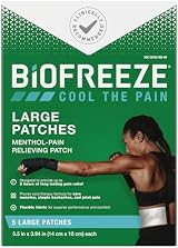 Biofreeze Menthol Pain Relieving Patches 5 Patches Up To 8 Hours view 15