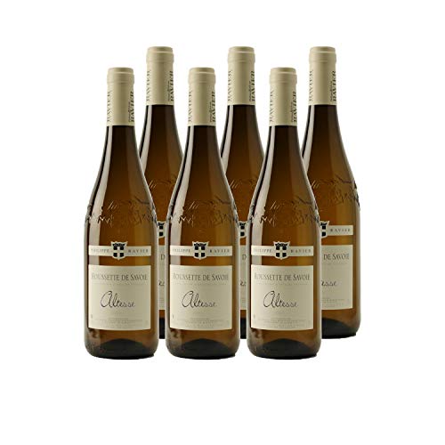 Roussette de Savoie Altesse Blanc 2019 - Philippe et Sylvain Ravier - Vin AOC Blanc de Savoie - Bugey - Lot de 6x75cl…