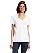 Hanes womens Nano Premium Cotton V-neck Tee fashion t shirts, White, XX-Large US