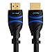 BlueRigger 4K HDMI Cable 25FT (4K 60Hz, HDR10, in-Wall CL3 Rated, High Speed, HDCP2.2, eARC) - Long HDMI Cable Compatible with Home Theatre, HDTV, Gaming Consoles, Streaming Devices