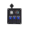 IZTOSS-Blue-led-3-gang-DC12V24V-switch-panel-with-led-power-socket-42A-dual-USB-voltmeter-and-wiring-kits IZTOSS-Blue-led-3-gang-DC12V24V-switch-panel-with-led-power-socket-42A-dual-USB-voltmeter-and-wiring-kits