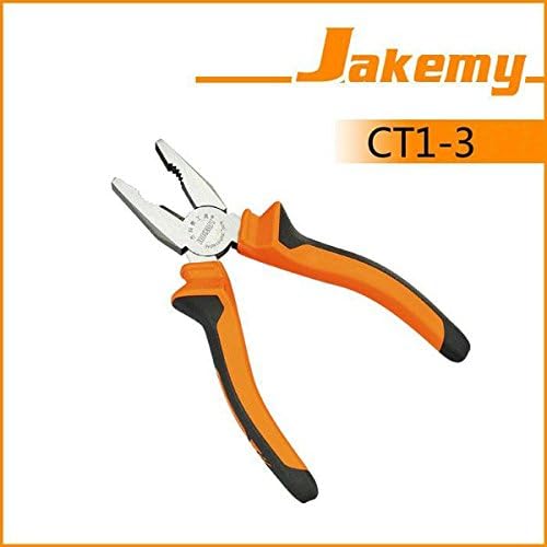 JAKEMY JM-CT1-3 6 Inch Hardware tools Non-slip Handle Parallel-jaw Vice Wire Cutter Combination Pliers