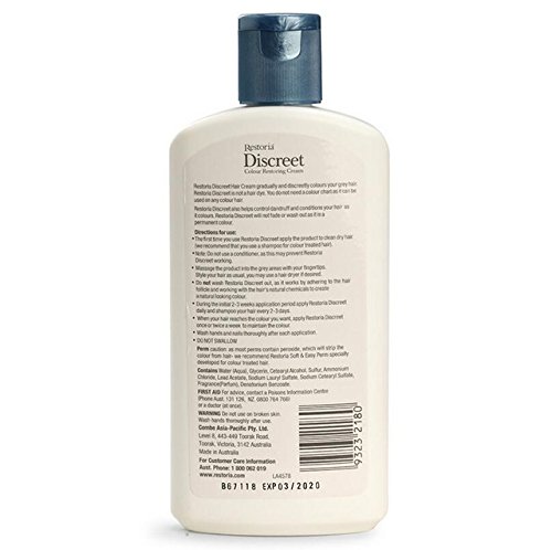 Buy New Original Restoria Discreet Colour Restoring Cream Lotion