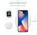 Fast Wireless Charger, LTS Future, Qi Wireless Charging Pad for S6Edge+, S7, S7Edge, S8, S8Plus, Note7, Note8, iPhone 8 8plus X 10 and all Qi-Enabled Devices (White)