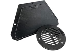 TECNIQ, INC Vent Cover TecNiq RV ATV Truck Cargo Work Trailer Side Air Vent Kit
