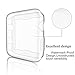 for Apple Watch 3 Case 38mm Screen Protector, SIRUIBO Soft Plated TPU Slim All-Around Protective Bumper Cover Apple iWatch Series 3 Series 2 Series 1 Edition Sport Nike+, Clear