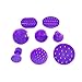 HiYi 24pcs Different Size Tabs Combo Paintless Dent Repair Hail Repair Tools Use for Glue Puller DIY Auto Body Tools Dent Fix Tools