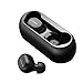 Wireless Earbuds, Bluetooth 5.0 True Wireless Earbuds Headphones in-Ear Stereo Wireless Earphones with Charging Case, One-Step Pairing, Built-in Mic for iPhone Android (Black)