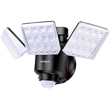 STASUN Wireless Battery Powered Security Light,700lm Motion Sensor LED Flood Light with Wide Lighting Angle, 5000K, Easy-to-Install Spotlight for Front Door, Yard, Garage