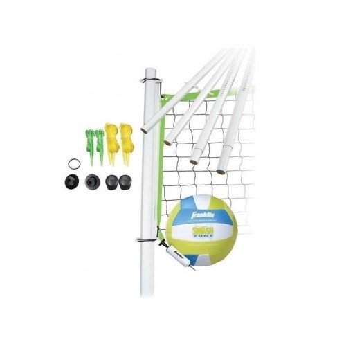 Volleyball Net Portable Set Outdoor Backyard Adjustable by F Sports